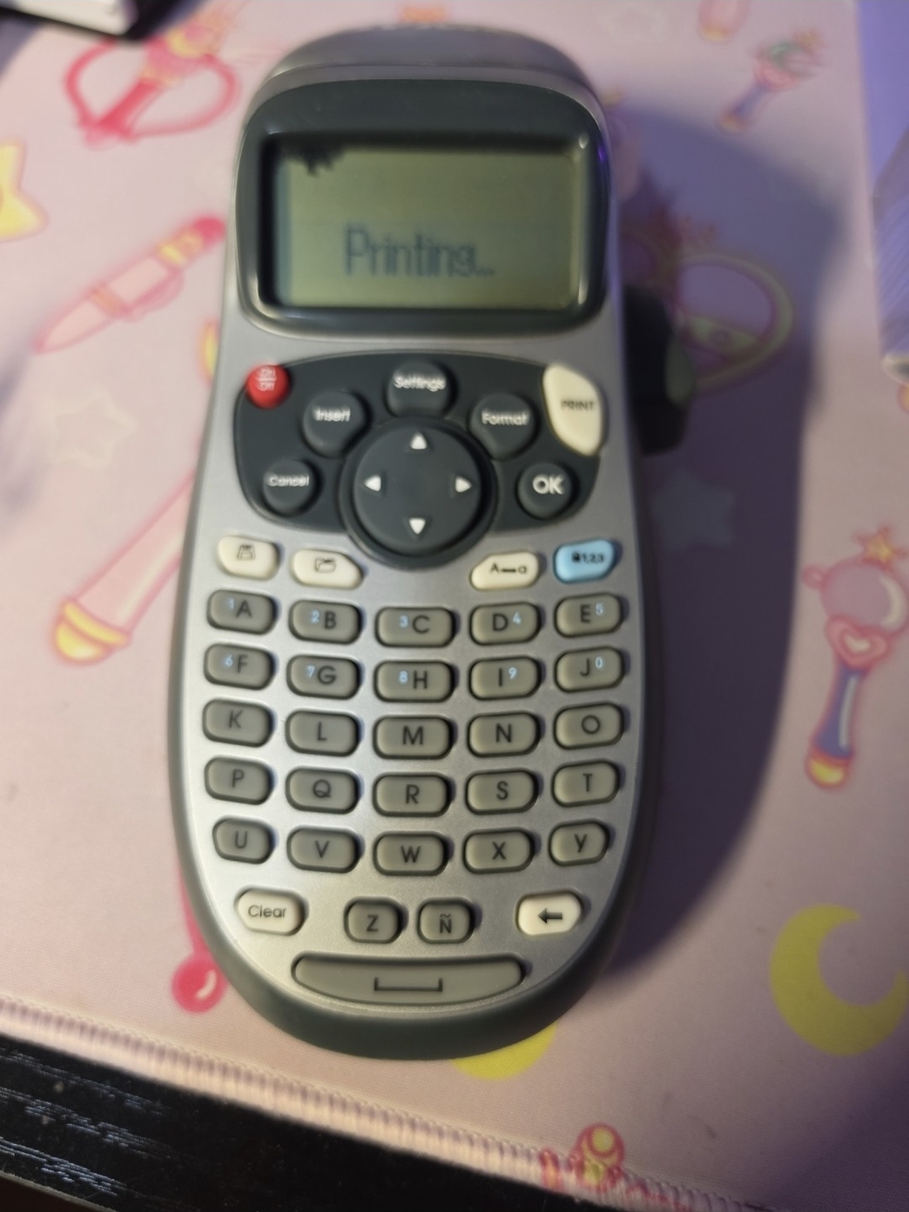 Dymo Label Maker - Gray and Black
